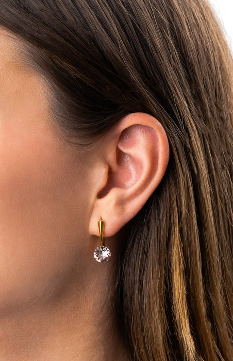 Boucles d'oreilles Céline Or rose_meimelinparis