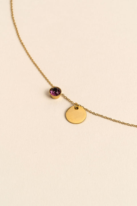 Collier Eva Or à graver_meimelinparis