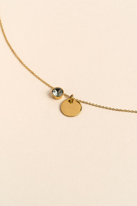 Collier Eva Or à graver_meimelinparis