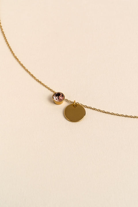 Collier Eva Or à graver_meimelinparis
