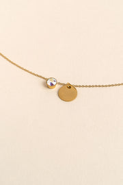 Collier Eva Or à graver_meimelinparis