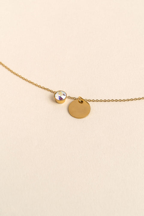 Collier Eva Or à graver_meimelinparis