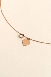 Collier Eva Or Rose à graver_meimelinparis