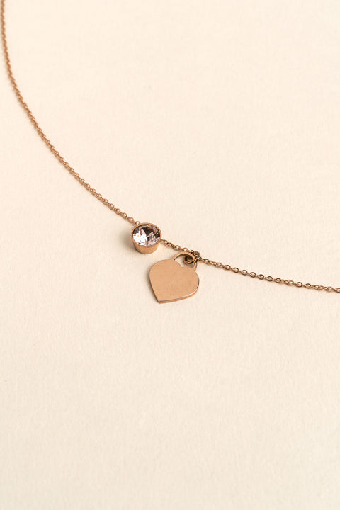 Collier Eva Or Rose à graver_meimelinparis