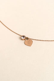 Collier Eva Or Rose à graver_meimelinparis