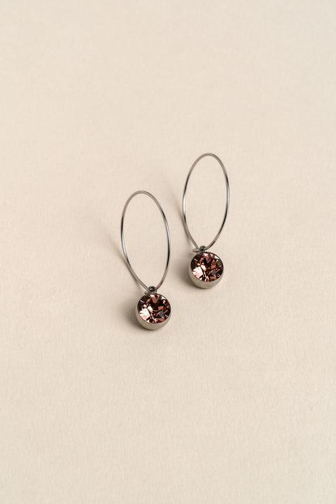 Boucles d'oreilles Mélanie Argent_meimelinparis