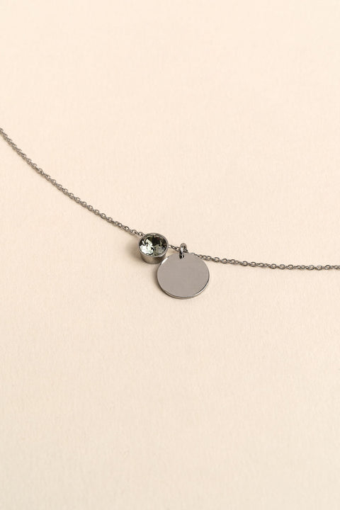 Collier Eva Argent à graver_meimelinparis