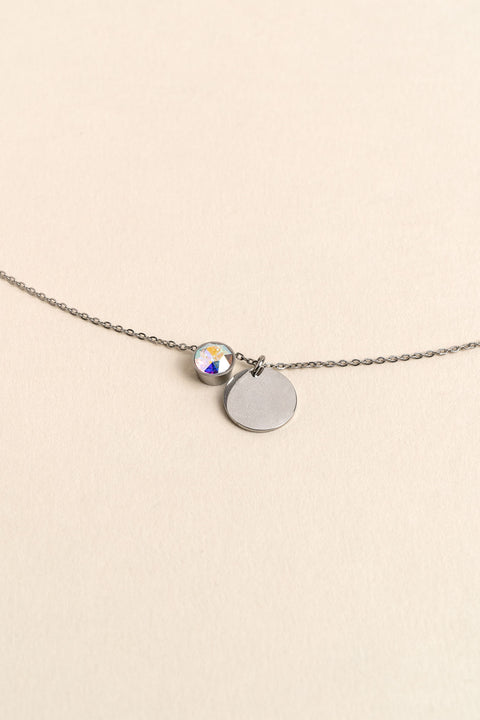 Collier Eva Argent à graver_meimelinparis
